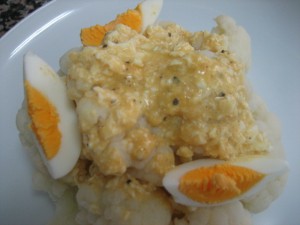 4 43 300x225 Coliflor con Salsa de Mostaza